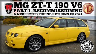 MG ZT-T 190 V6 REBUILD - "PROJECT ALICE" Recommissioning a neglected friend returns in 2021