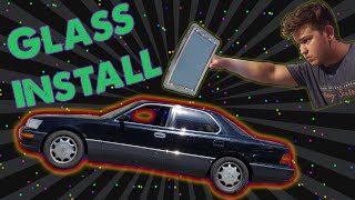 How-to Replace Sunroof Glass (only) on a Lexus LS400 (90-94)