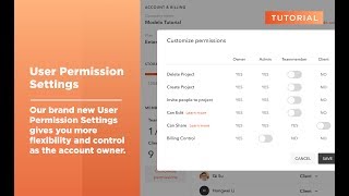 Modelo 3D Tutorial/ User permission settings