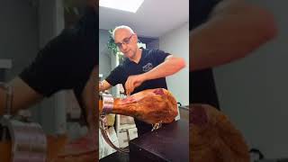 EL MOMENTO DE EMPEZAR UN JAMON ....EXPLICADO PASO A PASO!!!!!!