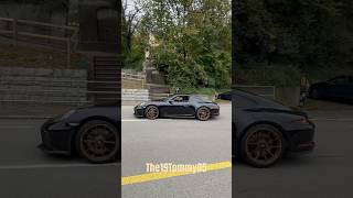 Porsche 991 GT3 Touring, Cayman & M3 E90 Leaving the German Car Meet #shorts #automobile #youtube