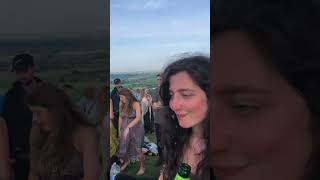 Cowboy Cupid on Glastonbury Tor #shorts