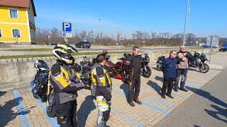 BMW Motorradclub Voralpenraum Clubtour Kalte Kuchl März 2021