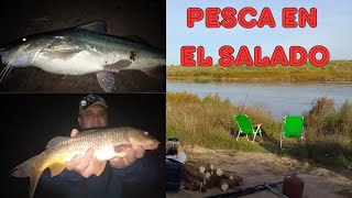 PESCA EN EL RIO SALADO 2024- CARPAS Y BAGRES- #LOS PESCADORES