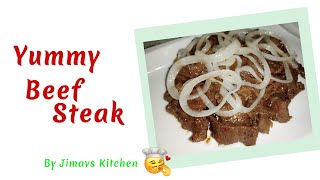 How to cook Filipino Beef steak | Pinoy Bistek | Jimavs Kitchen