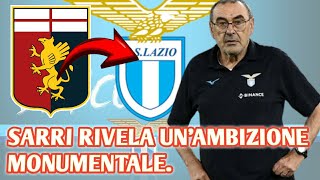 Sarri svela un'ambizione monumentale: l'affare da 25 milioni che potrebbe trasformare la Lazio