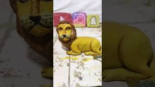 lion sclupture making #shorts#viral