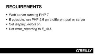 Up to Speed with PHP 7 Tutorial | Setting Up A Test Environment