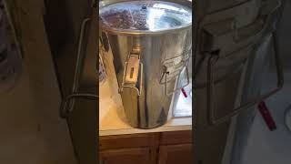 Sanitizing The Primary Fermenter