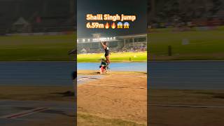 Shaili Singh jump 6.59m🔥😱#youtubeshorts #viral