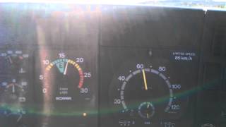 Scania 143 500 full throttle