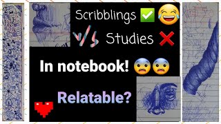 Who else has more doodles and scribblings in your rough book than studies? | #shorts