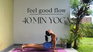 40 min yoga ♥︎ feel good flow