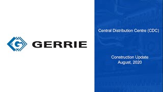 Gerrie Central Distribution Centre (CDC)