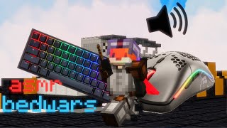 ASMR Keyboard & Mouse Sounds | uncut Bedwars