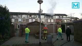 Bovenverdieping vernield na woningbrand Tilburg