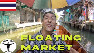 WHAT IS IT LIKE TO TAKE A BOAT RIDE AT THE FLOATING MARKET IN BANGKOK? Bangkok, Thailand 2024