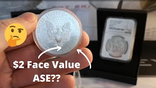 $2 Face Value American Silver Eagle??