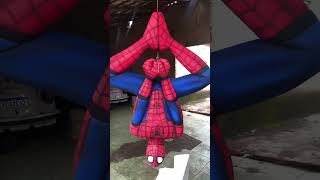 Esculturas de isopor homem aranha #euamoartesanato #shortsviralvideo #esculturas