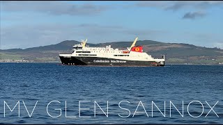 MV Glen Sannox, Sea Trials | River Clyde 13.02.24