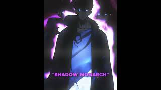 Shadow Monarch 🟣 🔥- Solo leveling #sololeveling #igris