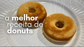 🍩 RECEITA DE MINI DONUTS — massa fofinha & deliciosa