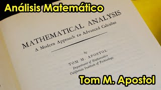 Análisis Matemático Apostol 1era Edición | MathPures