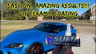 Suma Performance Ceramic Spray on my Supra :: Easy Application, Amazing Results!