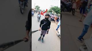 👀😱pablicreaction#viral#shorts#vadodara#panchvati#road#roshan#skating#indian viral#shorts#viral#shot