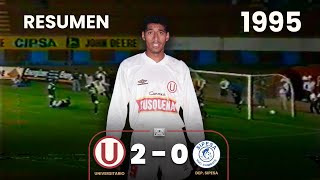 Universitario 2-0 Sipesa | Resumen | 1995 | Doblete de Germán Carty ⚽🎞