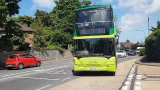 Scania Omnicity on number 4 at Wooton Cedars stop - TransportStuff Shorts