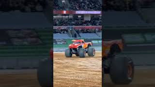 Angry Monster Truck Entry In Monster Jam #thar #trending #viral #scorpio #monsterjam #shorts