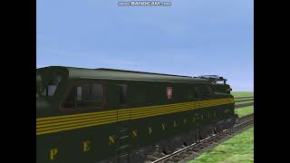 PRR GG1 vs AEM-7 vs CC21000 vs Rc4 Mega Racing Trainz