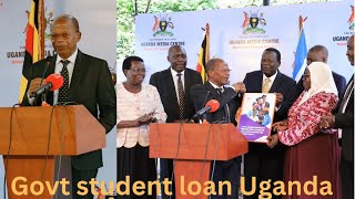 Come Utilize Money!Hon Min Dr JC Muyingo Launches Students Loan Scheme 2023/24