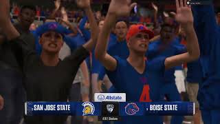 CFB25 dynasty with San Jose State S5 conference championship VS youngmultac Boise State!