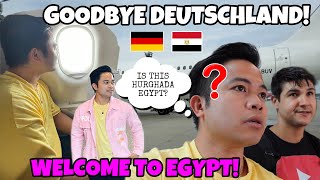 GOODBYE GERMANY!😭🇩🇪 TRAVEL TO EGYPT!🇪🇬 ANG PAGLALAKBAY! PARANG NASA PINAS AKO! | Oliver Cagas