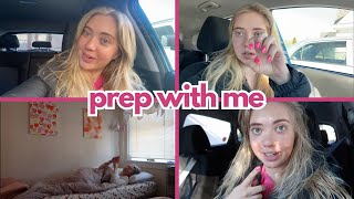 PREP WITH ME FOR VACATION: self tan, nail day, packing, school work | vlog | clark university