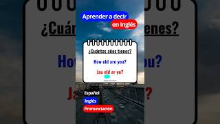 Frases básicas en inglés #ingles #shorts #aprendeingles