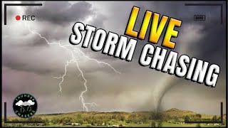 LIVE Storm Chase - SOFTBALL Hail Possible