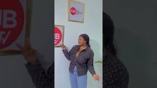 Nigerian sensational comedienne Kemz mama a.k.a ( Mummy Wa ) makes a quick stop at DJBTV