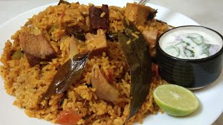 పనసకాయ ముక్కల Pulao | Jackfruit Pulav | Panasakaya Pulao | Biryani Recipe in Telugu by Havisa Food