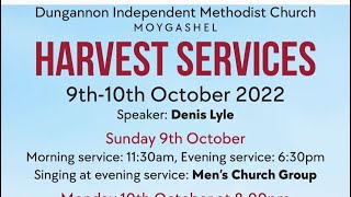 Harvest thanksgiving service 9:10:22 (PM)