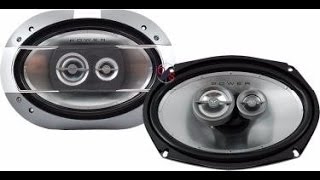 Rockford Fosgate Power t1693C on an MTX Blue Thunder PRO 75X2