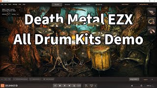 Toontrack EZDrummer 3 Death Metal EZX All Drum Kits Demo