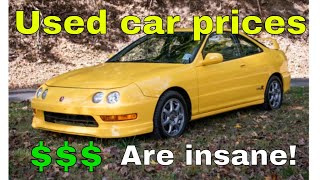 USED CAR PRICES HAVE GONE CRAZY