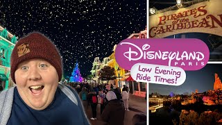 Disneyland Paris Solo Trip Vlog 7 | How Many Rides Can I Ride in the Last 2 Hours Before Park Close?