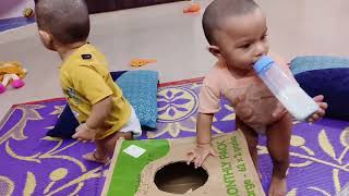 TWINS THO ANTA EASY KADHU 🤣😂 | Fun activity gone wrong | #twins #comedy #youtube