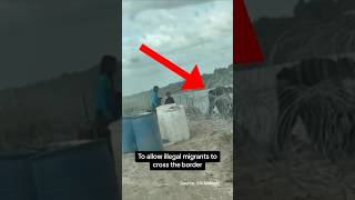 Feds caught on camera cutting barbed wire on private property to let illegal migrants cross border