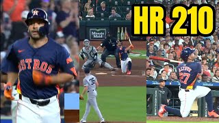 José Altuve conecta su primer HR de 2024 vs Yankees || El jonrón 210 de por vida en la MLB