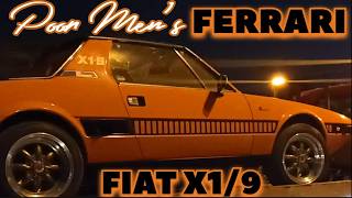 FIAT X1/9 BERTONE 1982 | World's 1st Affordable Mid Engine Car | Classic Italian Sports Car Fiat X19